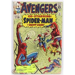 AVENGERS #11 COMIC --- 12 CENT COVER (1964)
