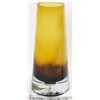 Image 1 : AMBER GLASS VASE