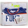 Image 1 : SIGNED GRANT FUHR OILERS JERSEY WITH JSA-COA