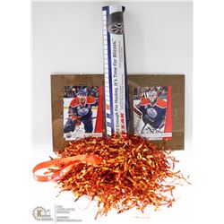 EDMONTON OILERS FRAMED AUTOGRAPH PICTURES OF CAM