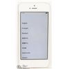 Image 1 : APPLE iPHONE 5 16GB SILVER FOR ROGERS