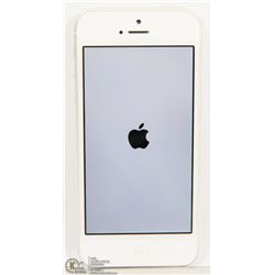 APPLE iPHONE 5 16GB SILVER FOR BELL
