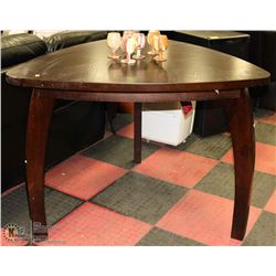 NEW BAR HEIGHT ROUNDED TRIANGULAR TABLE