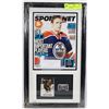 Image 1 : CONNOR MCDAVID 2014 PRE NHL CARD FRAMED