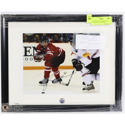 TAYLOR HALL  GUARANTEED AUTHENTIC AUTOGRAPH