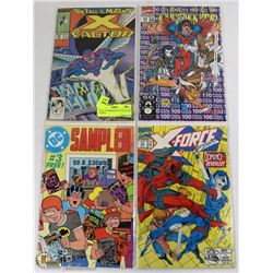 FOUR 1ST APPEARANCE COLLECTOR COMICS