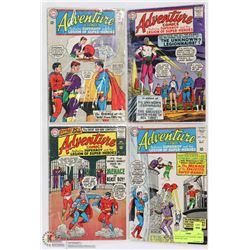 FOUR SCARCE ADVENTURE COMICS FROM THE 1960'S