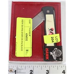 NEW HAWK KNIFE IN PACKAGE