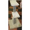 Image 1 : 3 TIER CAT TREE, SCRATCH POST 50"HIGH