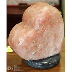 HEART SHAPED HIMALAYAN SALT LAMP