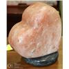 Image 1 : HEART SHAPED HIMALAYAN SALT LAMP