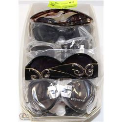 BOX OF NEW SUNGLASSES ON CHOICE