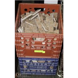 2 CRATES OF DECORATIVE STONE SIDING