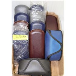 FLAT OF NEW EYEGLASS CASES