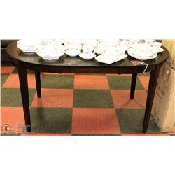 NEW CHERRYWOOD OVAL KITCHENTABLE WITH LEAF