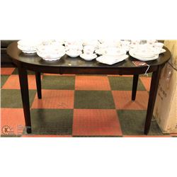 NEW CHERRYWOOD OVAL KITCHENTABLE WITH LEAF