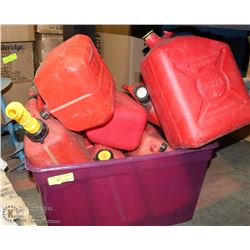 TOTE OF JERRY CANS