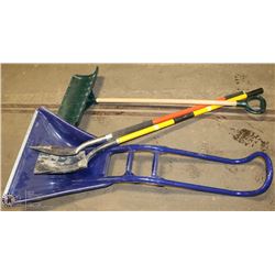 GROUP OF 4 ASSORTED SHOVELS