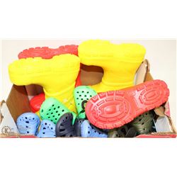 FLAT OF CHILDRENS SUMMER SHOES/BOOTS  ON CHOICE
