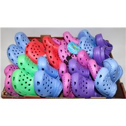 FLAT OF KIDS SIZE SUMMER SHOES ON CHOICE