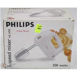 PHILIPS 5 SPEED MIXER