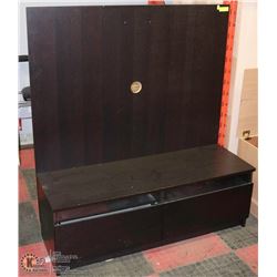 ESPRESSO COLOR TV/ENTERTAINMENT STAND