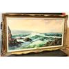 Image 1 : LARGE PAINTING BY E. RUSSONI "SEASCAPE"