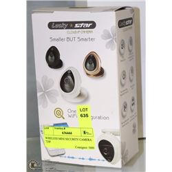 WIRELESS MINI SECURITY CAMERA 720P