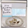 Image 1 : 25TH ANNIVERSARY CFR BELT BUCKLE W/ TICKET STUB