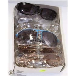 BOX OF NEW SUNGLASSES ON CHOICE