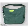 Image 1 : LARGE GREEN HANDBAG