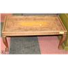 Image 1 : WOOD CARVED COFFEE TABLE