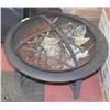 Image 1 : OUTDOOR RAISED FIREPIT  30"  DIAMETER