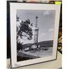 Image 1 : VINTAGE FRAMED OIL RIG PICTURE
