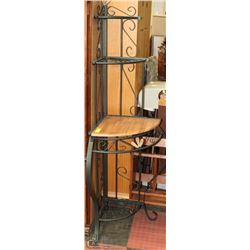POWDER COATED CORNER BAKERS RACK