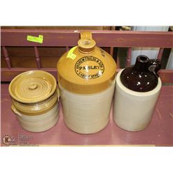 LOT OF VINTAGE CERAMIC JUGS