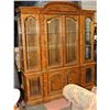Image 1 : SKLAR PEPPLER WOOD & GLASS BUFFET & HUTCH