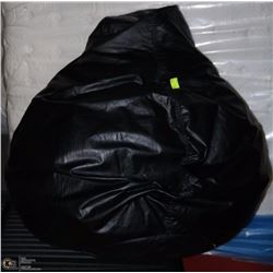 BLACK BEAN BAG CHAIR