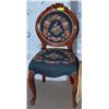 Image 1 : ANTIQUE PETIT POINT CHAIR