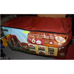 OZARK TRAIL 6 PEOPLE TENT AND 2 SLEEPING BAGS