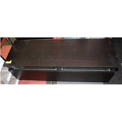 WOOD 2-DRAWER MEDIA STAND