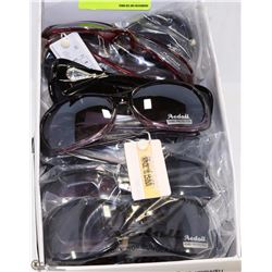 BOX OF NEW SUNGLASSES ON CHOICE