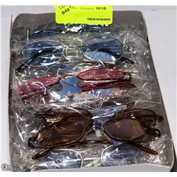 BOX OF NEW SUNGLASSES ON CHOICE