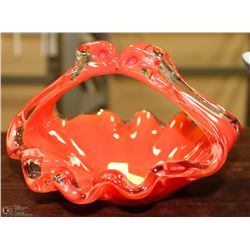 ART GLASS CANDY DISH