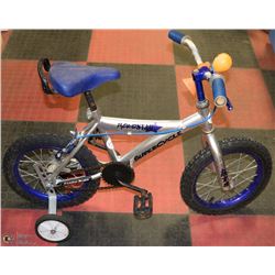 SUPERCYCLE ROADSTAR CHILDRENS BIKE WITH TRAINING