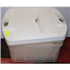 Image 1 : STACK OF PLASTIC STORAGE CONTAINERS