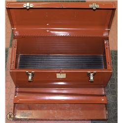 METAL TOOL BOX 20"X8"X8"