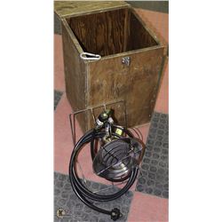 PROPANE GAS 12,000 BTU HEATER W/ 12' HOSE