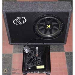 CAR FORMULA FX 1.500 AMP W/ KICKER 10" SPEAKER