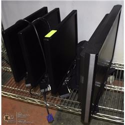 4 FLAT SCREEN MONITORS